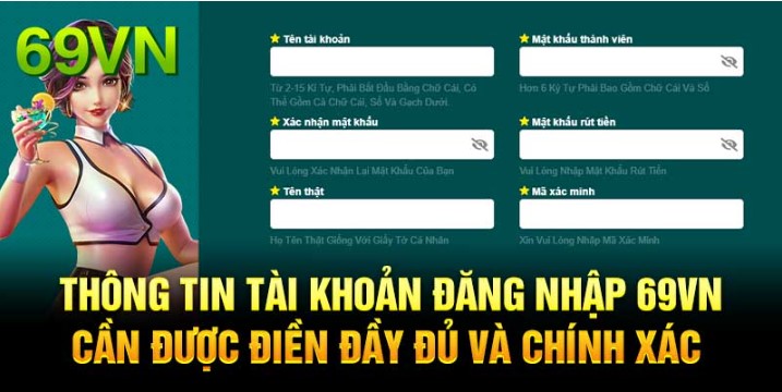 Khôi phục tài khoản khi quên mật khẩu đơn giản và nhanh chóng tại 69vn