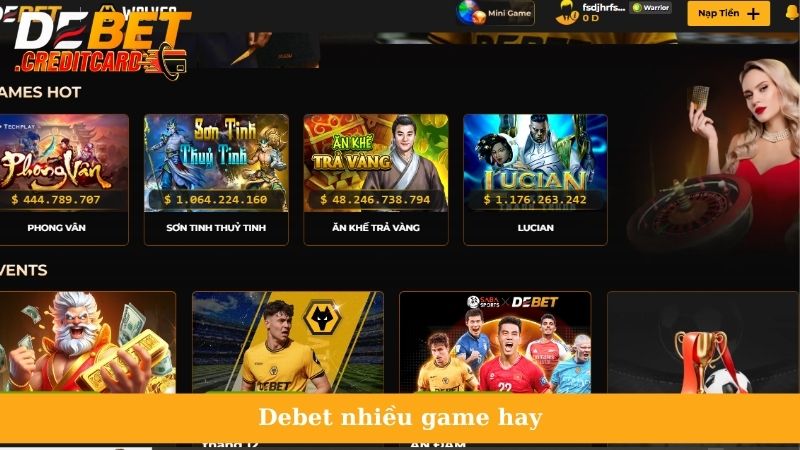 Debet nhiều game hay